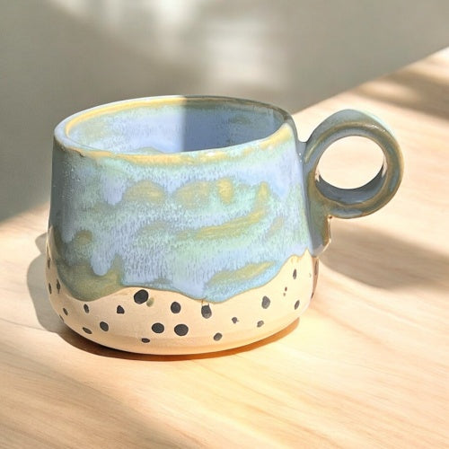 kubek espresso pottery turkus