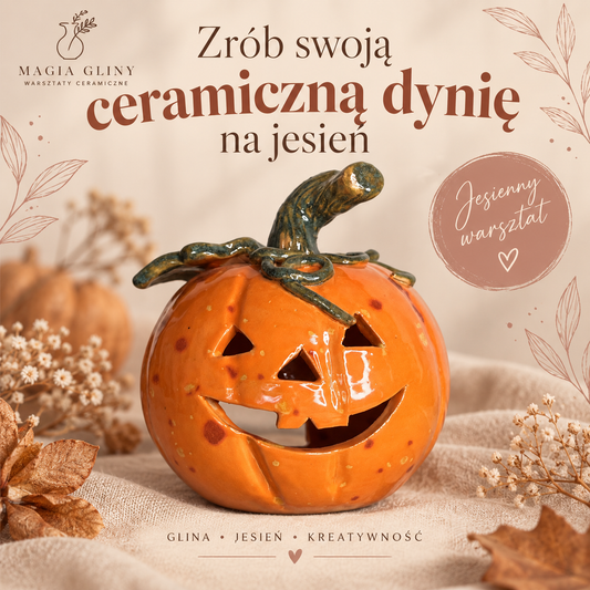 Zrób swoją dynię na Halloween | Magia Gliny