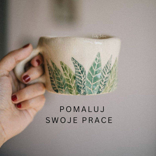 Zdobienie i szkliwienie biskwitów - czyli pomaluj swoje prace.