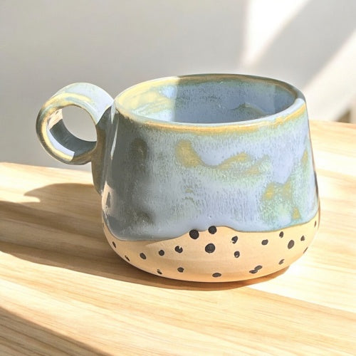 kubek espresso pottery turkus