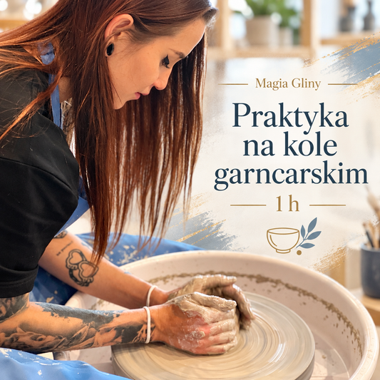Praktyka na kole  garncarskim 1h |Magia Gliny